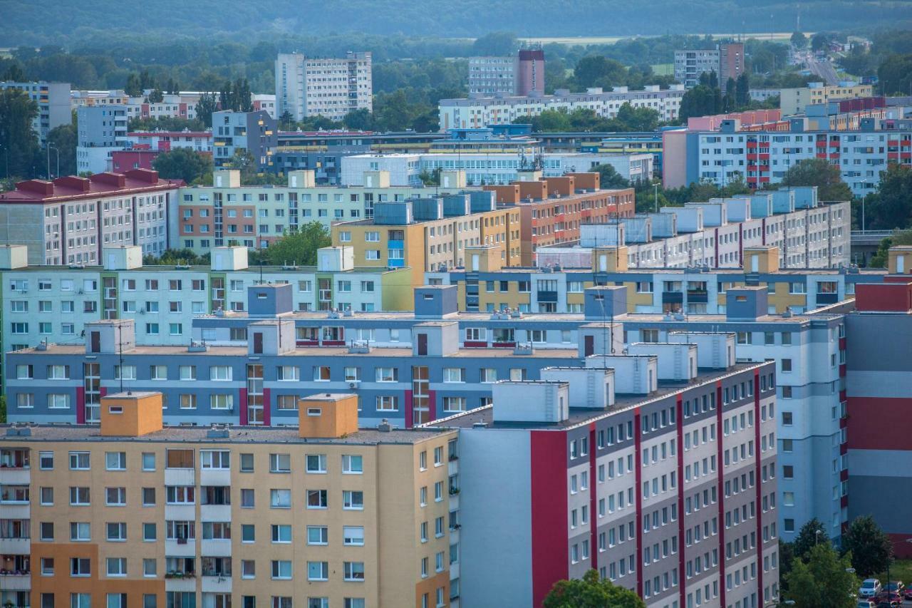 Air-Conditioned City View Apartment 24H Check-In Pressburg Exterior foto